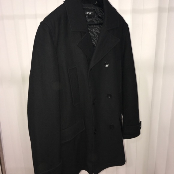 Black Rivet Pea Coat | Poshmark